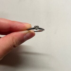 Pandora One Love Clear CZ Ring